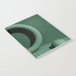 Green abstract background Notebook