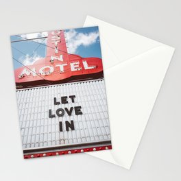 Let Love In Stationery Card