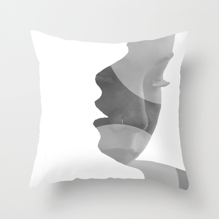 Two-Faced Throw Pillow