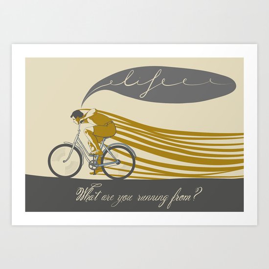 Run Art Print