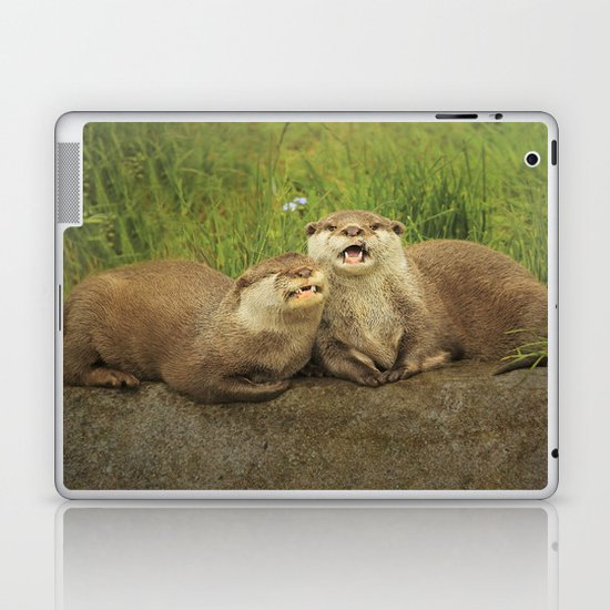 Mr & Mrs Otter Laptop & iPad Skin