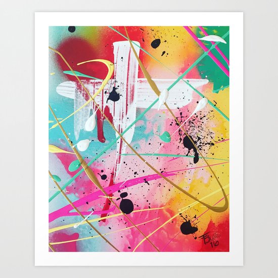 SUMMER FLING Art Print