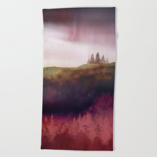 Scarlet Light Beach Towel