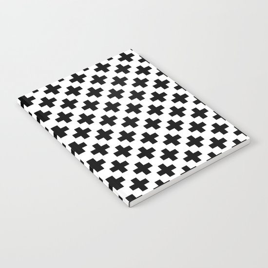 Plus Black & White Notebook