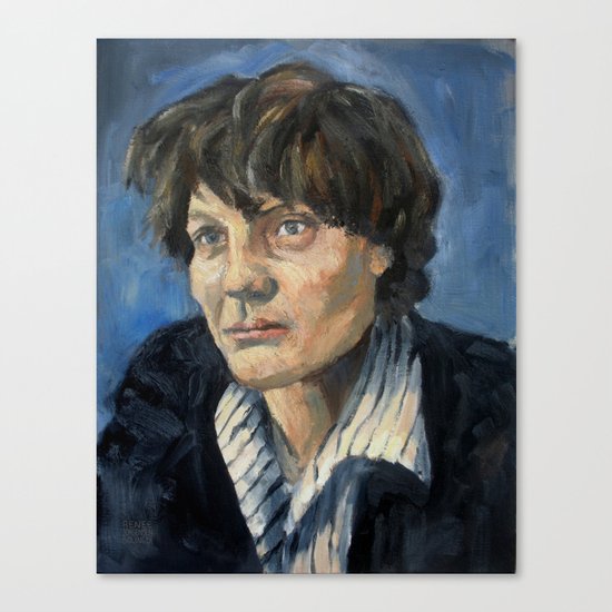 Iris Murdoch Canvas Print