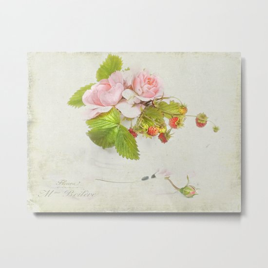 roses & berries N°3 Metal Print