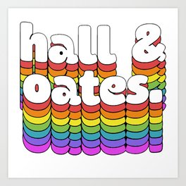 Hall Oates  Art Print | Drawing, Singer, Music 