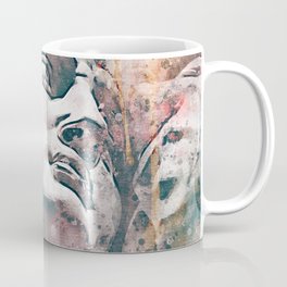 Watercolor Statue Of King David - Modern Gallery Art Coffee Mug