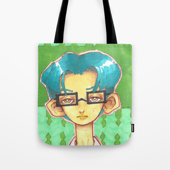 Green Boy Tote Bag