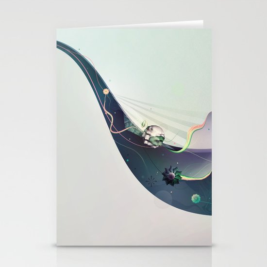 Organic Panic Stationery Cards