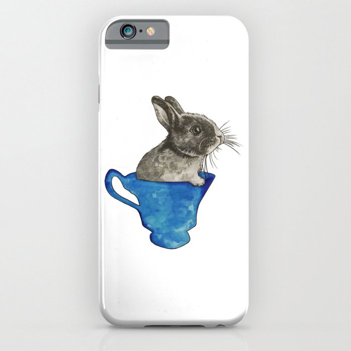 Follow The White Rabbit iPhone Case
