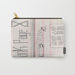Blank page Carry-All Pouch