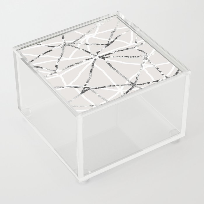 Triangular grid Acrylic Box