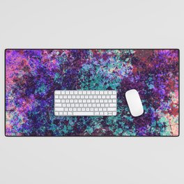 Dondo - Abstract Bohemian Camouflage Tie-Dye Style Art Desk Mat