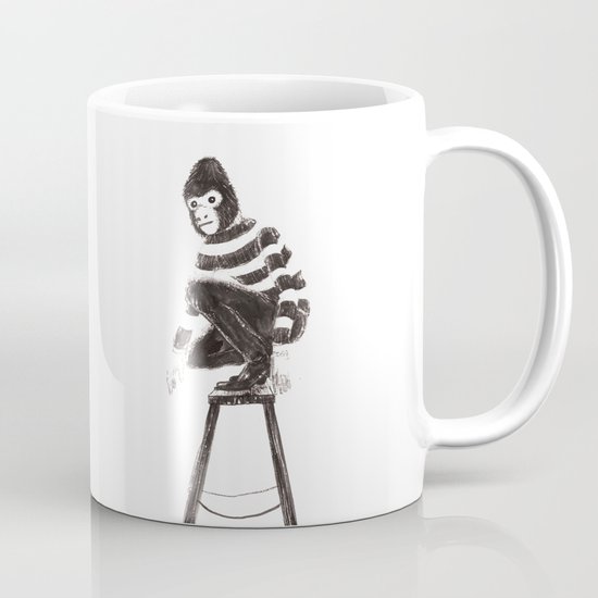 Monkey stairway Mug