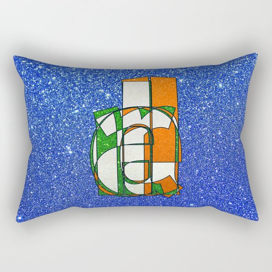 IRELAND - Glitter Rectangular Pillow