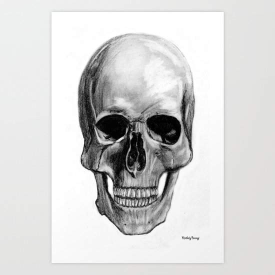 Skull Art Print