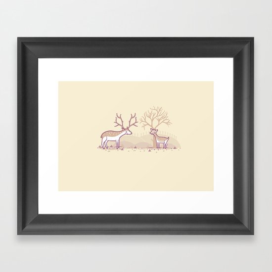 Growing up fast Framed Art Print