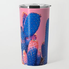 Cactus on pink. Travel Mug