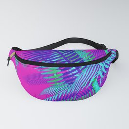 Magenta Palms Fanny Pack