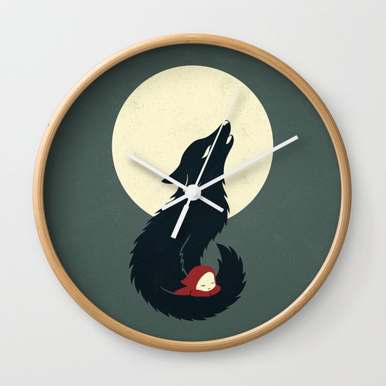 Little Red Riding Hood Wall Clock