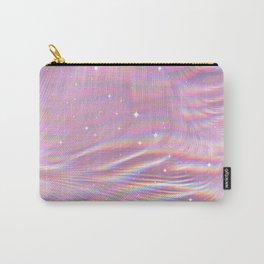 Pink Shining Surface Carry-All Pouch