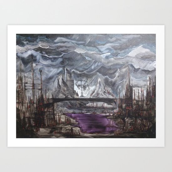The Underhollows Art Print