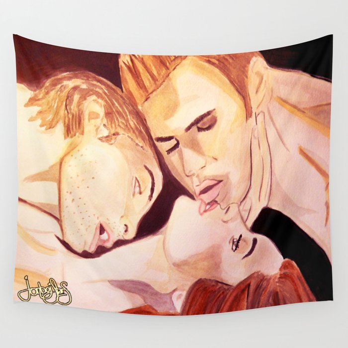 Vampire diaries wall tapestry store