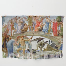 The Bridge of Life by Walter Crane Wall Hanging