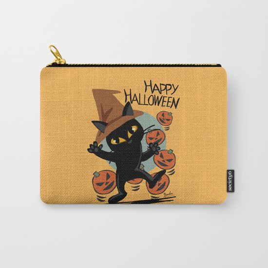 Cat Halloween Carry-All Pouch