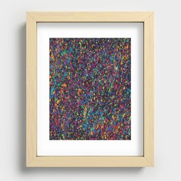 Splatter #1 Recessed Framed Print