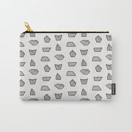 Abstract Rocks - Line Art Carry-All Pouch