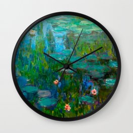 Water Lilies by Monet Wall Clock