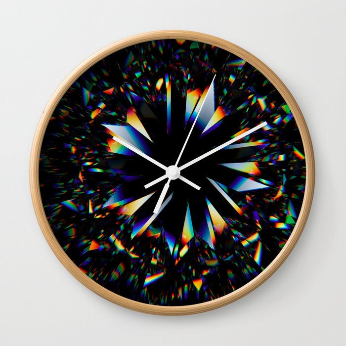 Illusion prism optic Wall Clock