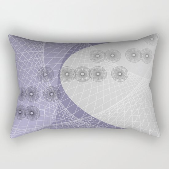 Purple Skyfall Rectangular Pillow