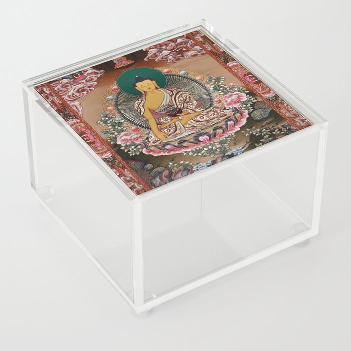 Shakyamuni Buddha Thankga Acrylic Box