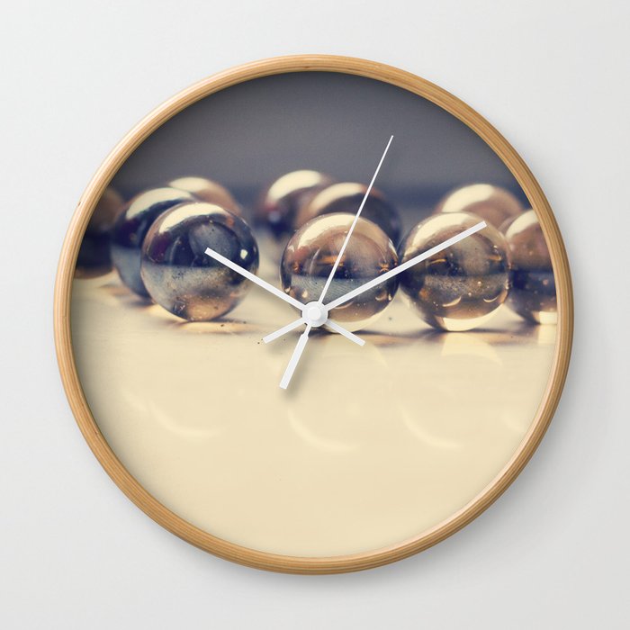 Marbles Wall Clock