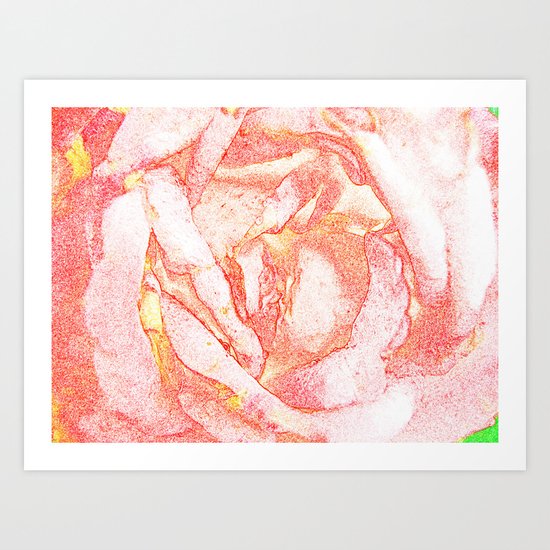 TENDER FLOWER Art Print