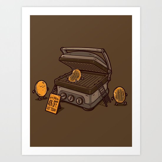 PANCAKES!! Art Print