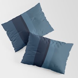 Modern Blue, Blue Painting, Blue Ombre Pillow Sham