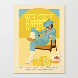 Whisky Sour Canvas Print