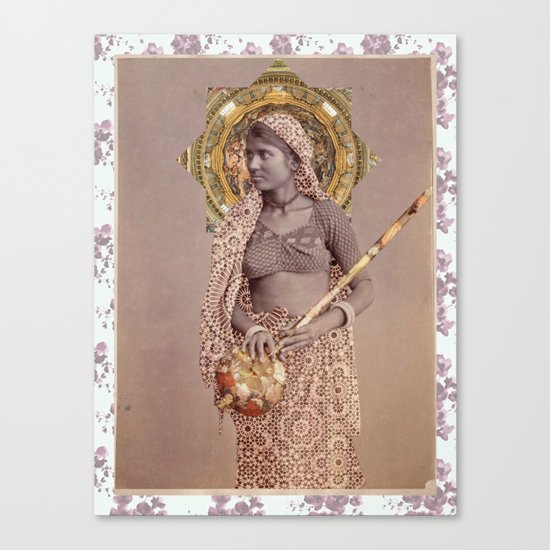 Woman from Bengal Canvas Print