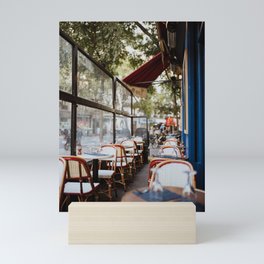 Paris Cafe & Restaurant, European France Travel Print | Parisian French Street, Fine Art Photography Mini Art Print