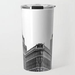 New York City Iconic Architecture | Black and White Travel Mug