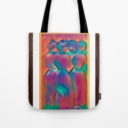 Jeunes filles by Aristide Maillol Remixed Tote Bag