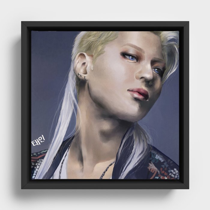 Taemin Framed Canvas