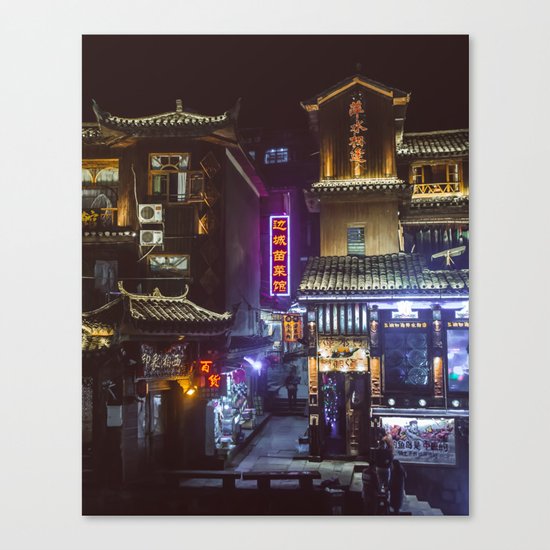 Fenghuang, China Canvas Print