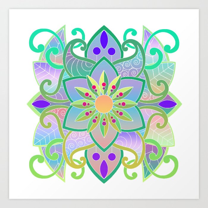 Flower Art Print