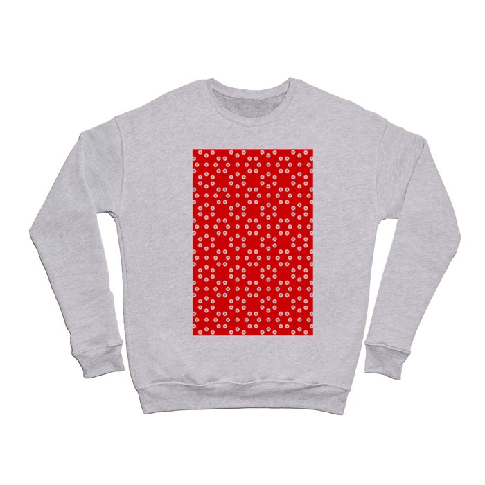 stars 52- red Crewneck Sweatshirt