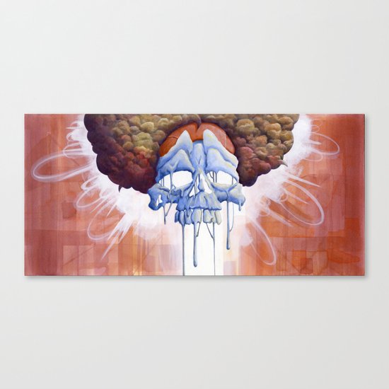 Drippy Hippy Canvas Print